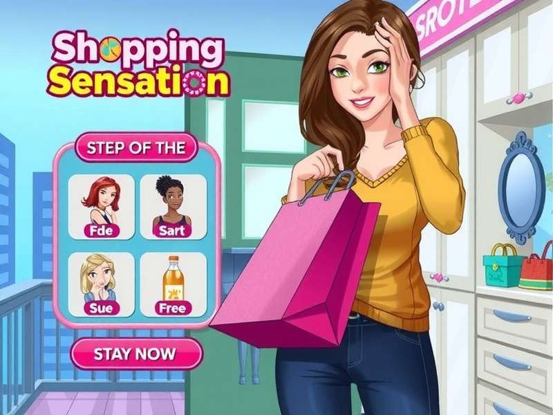 Shopping Sensation Gameplay Screenshot Shopping Sensation Gameplay